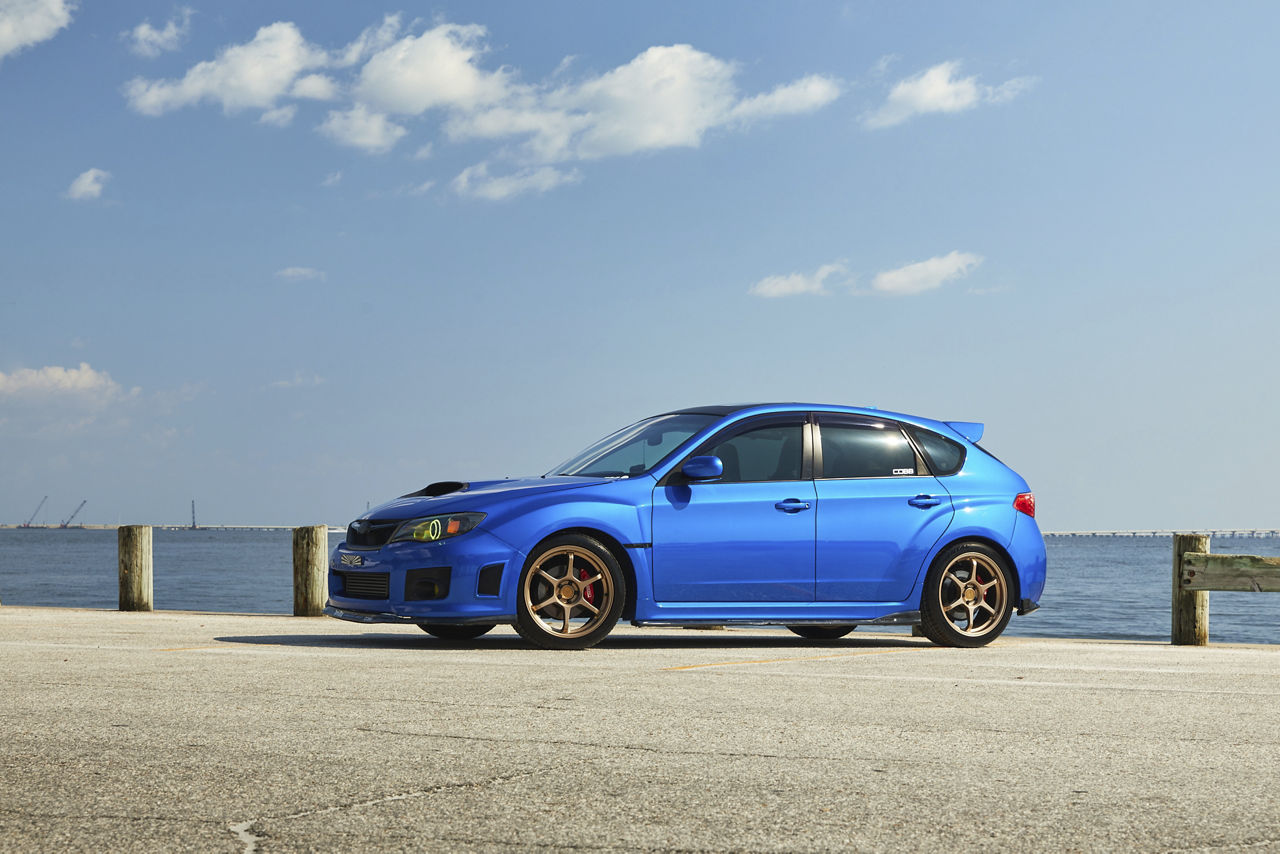 2014 Subaru WRX - Motegi TRAKLITE 3.0 - Bronze | Motegi Wheels